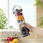 USB Rechargeable Portable Juicer with Digital Display | Mini Blender for Smoothies & Fresh Juices