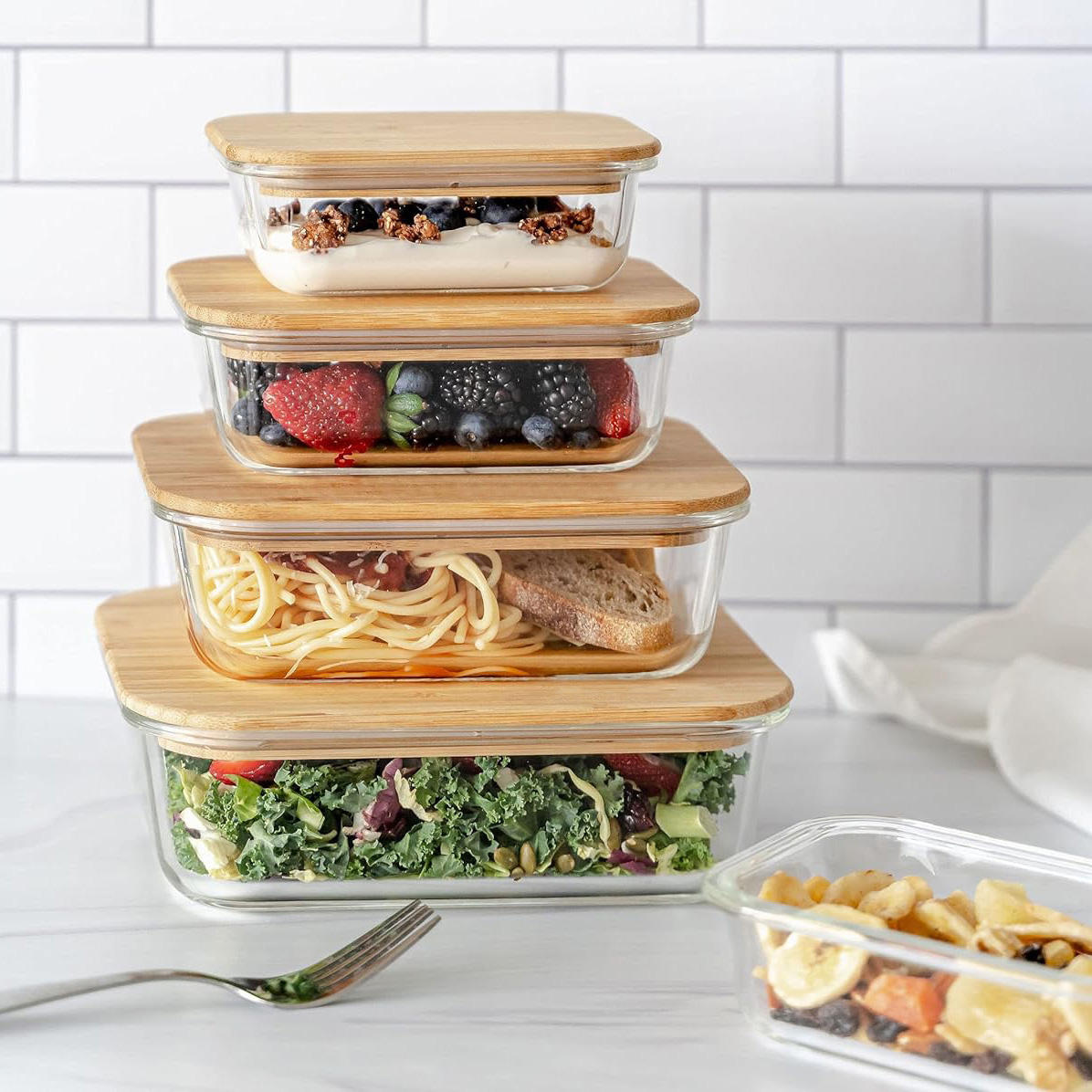 Food Container Set with High Resistance Food Storage Container Meal Prep Container