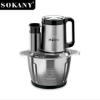 Electric Wonder Chopper Blender Multifunction Meat Grinder Stainless Steel Housing Brushless Motor 3L or 5L Capacity