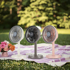 Portable Desk Mini Table Fan Rechargeable