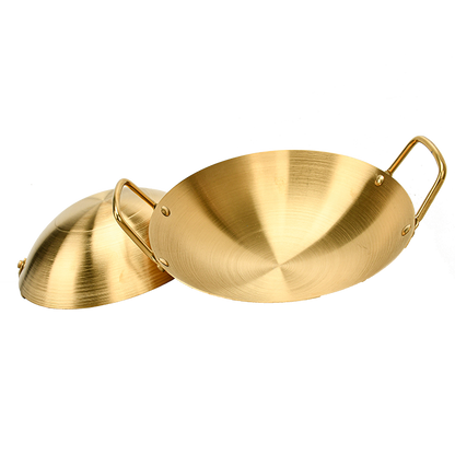 
Professional stainless steel wok for restaurants and home use