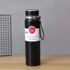 Large Capacity 316 Stainless Steel Thermos Bottle Solid Color Portable Vacuum Insulated Outdoor Sports Water Tumbler