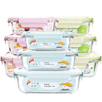 High Borosilicate Glass Lunch Box – Household Bento Box