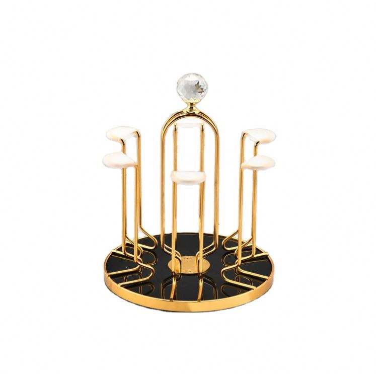 Cup Rack Kitchen Bar – 6 Mug Hooks Holder