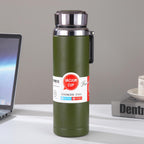 Portable Fashion Sports Travel Car Water Bottle Kettle 0.6/0.8/1L Custom logo 316 Smart Temperature Stainless Steel Tumblers Cup