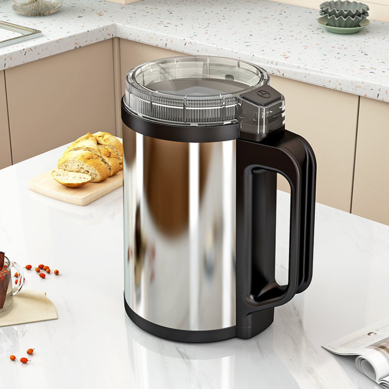 Portable Stainless Steel Electric Grinder | Mini Coffee, Spice & Herb Grinding Machine