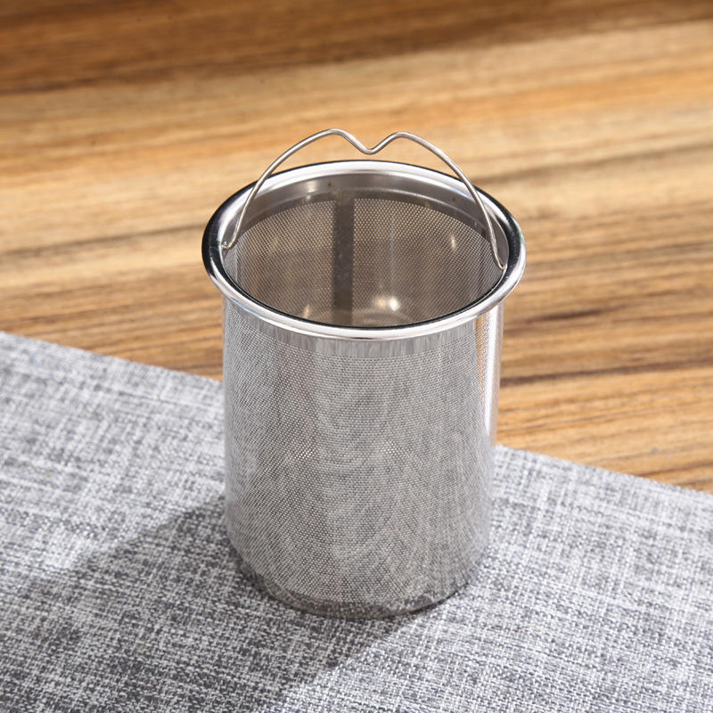 
Heat-resistant glass tea pot for green and herbal tea