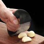 Metallic Garlic Masher – Manual Pressure Clamp Garlic Press