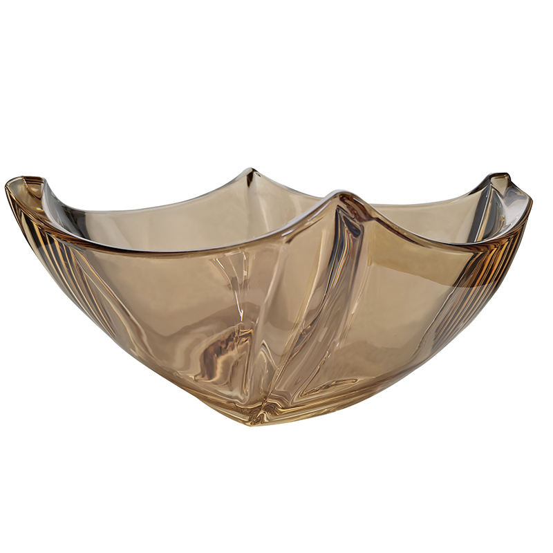 7 Pcs Custom Decorative Clear Glass Dish Set-