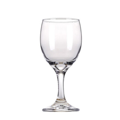 
Thickened transparent wine goblet for parties and banquets