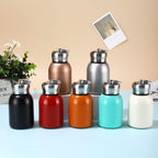 Modern 304 Stainless Steel Mini Thermos Cup High Color Value Business Travel Gift Small Fat Ding Design Cross-Border for Girls