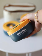 GOURMET 3pcs Stainless Steel Lunch Box – Durable, Safe & Travel-Friendly