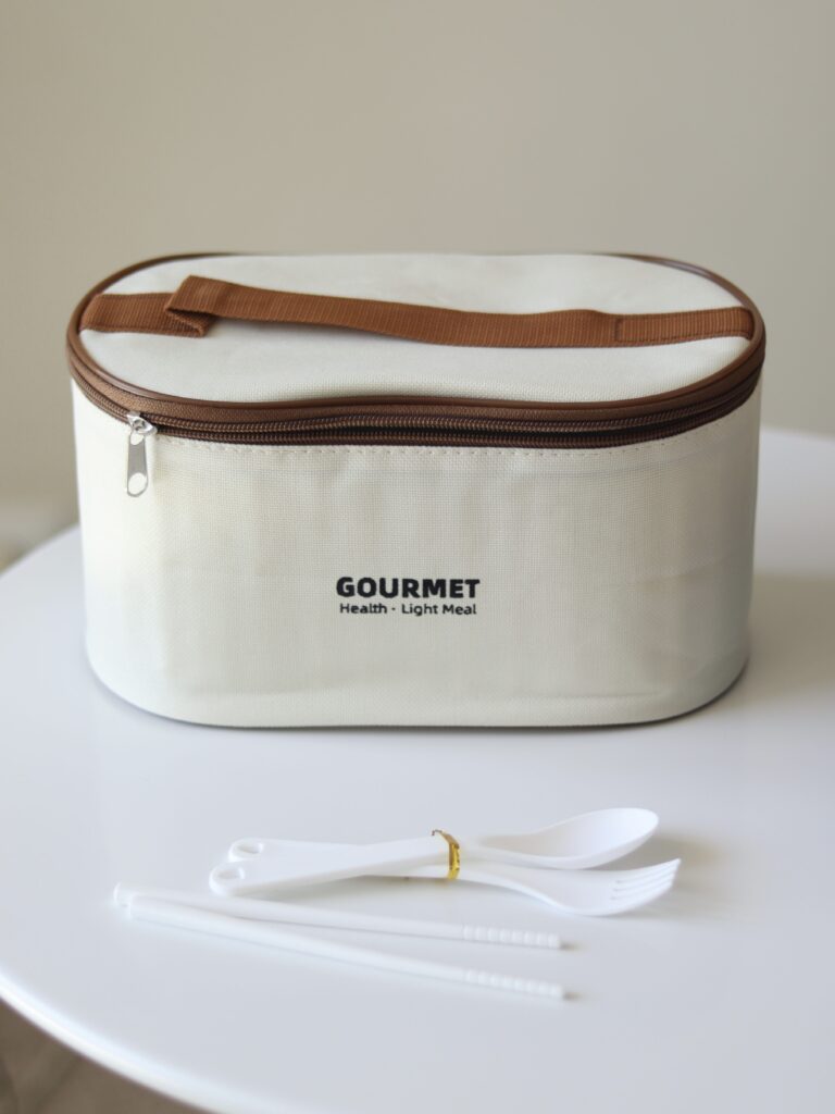 GOURMET 3pcs Stainless Steel Lunch Box – Durable, Safe & Travel-Friendly