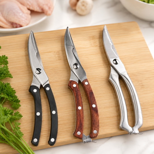 9.84 inch multifunctional stainless steel kitchen scissors