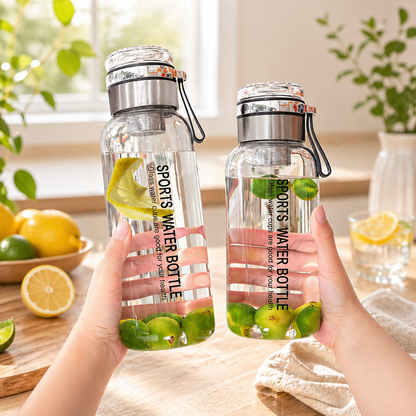 
Leakproof Borosilicate Glass Bottle for Gym and Fitness