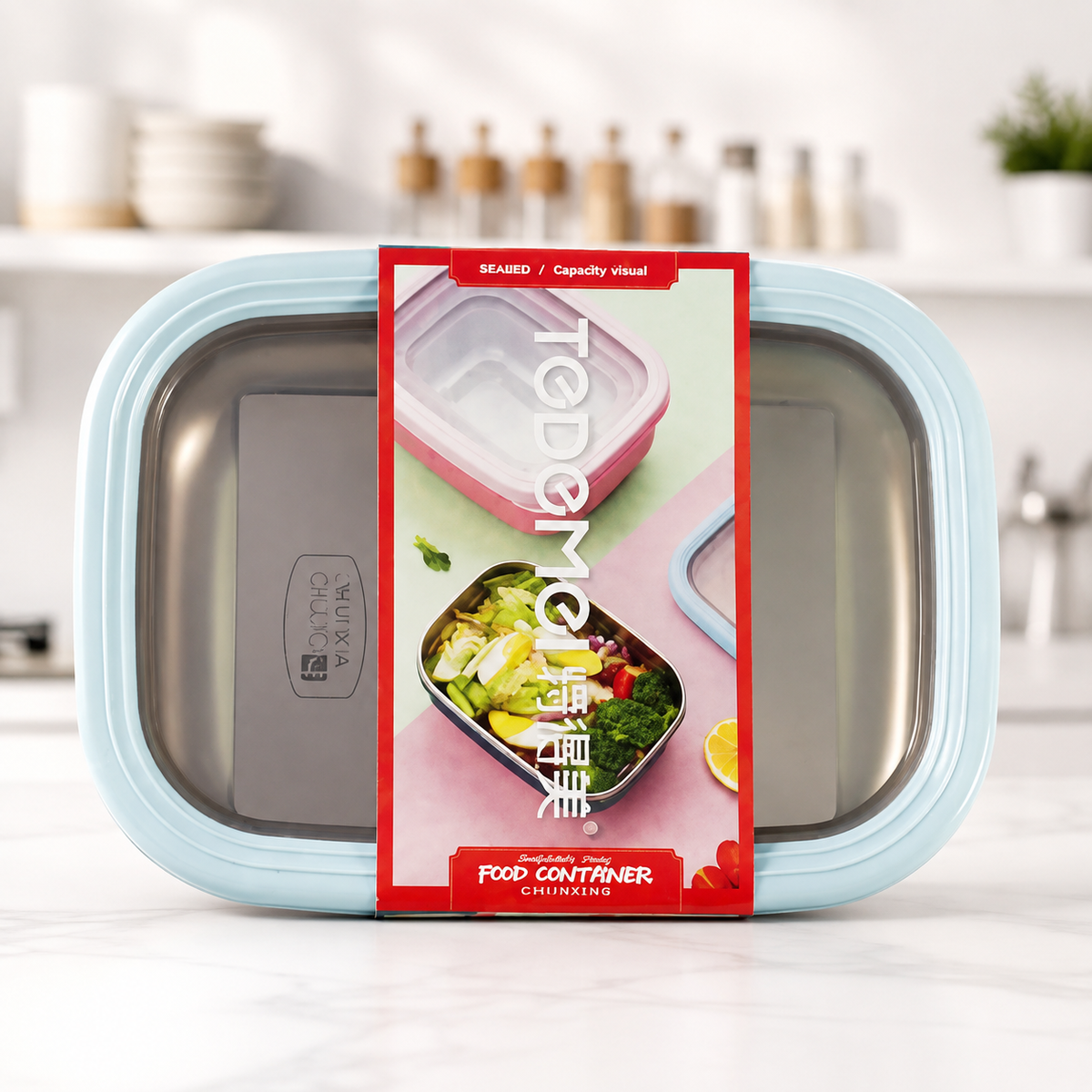 
Leakproof Stainless Steel Food Storage Container