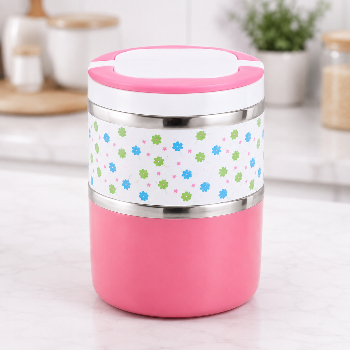 
Leakproof Stainless Steel Tiffin Box for School and Office
