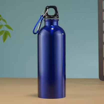 
Lightweight sports water bottle with carabiner clip
