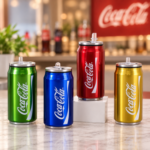 500ml insulated stainless steel tumbler with lid and straw