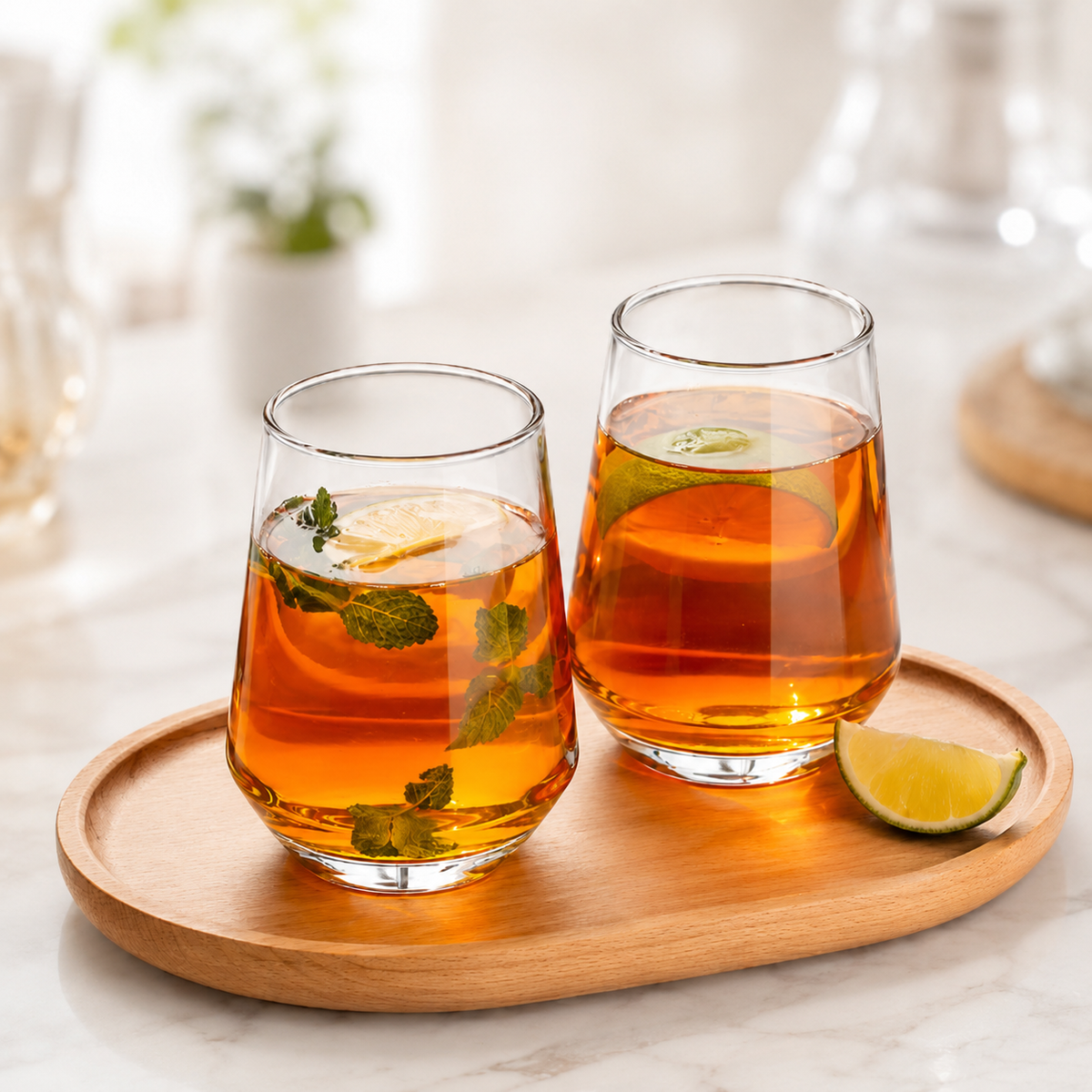 Crystal Clear Wine Glass | Elegant Transparent Glassware for Red & White Wine