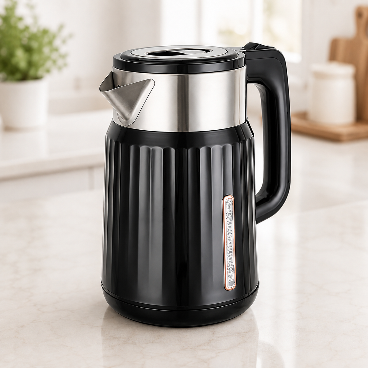 Prestige 2L stainless steel electric kettle with auto shut off