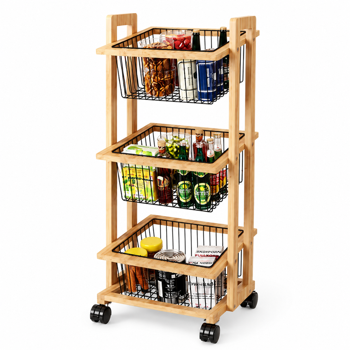 Modern_bamboo_storage_cart_with_pantry_items