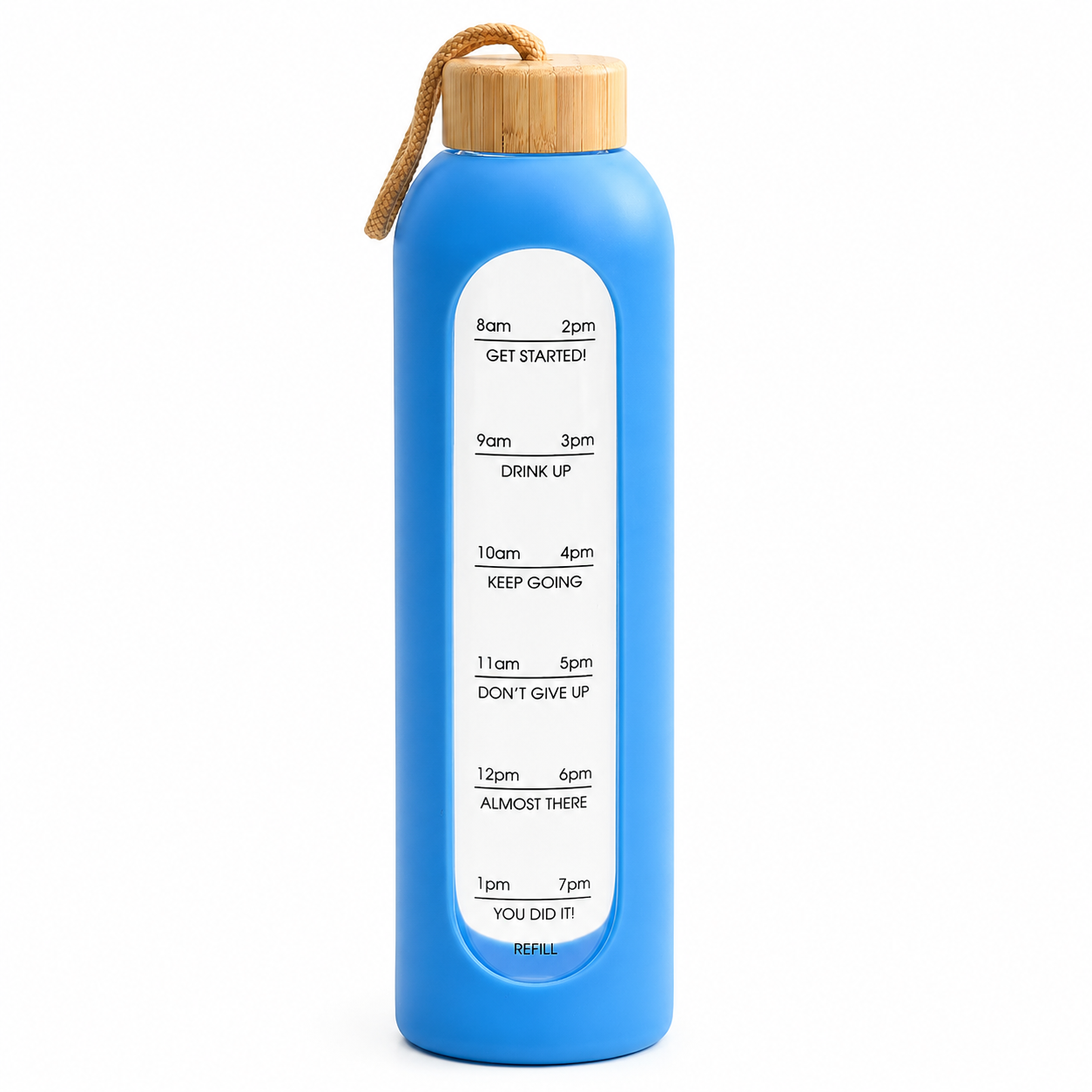 
BPA Free Borosilicate Glass Drinking Bottle