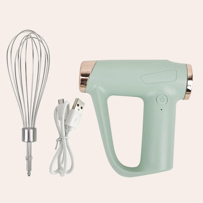 Portable USB egg beater with adjustable speed control