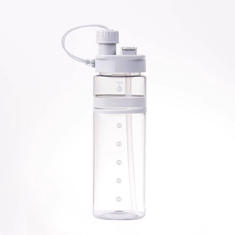 
Portable fitness water bottle for gym and travel