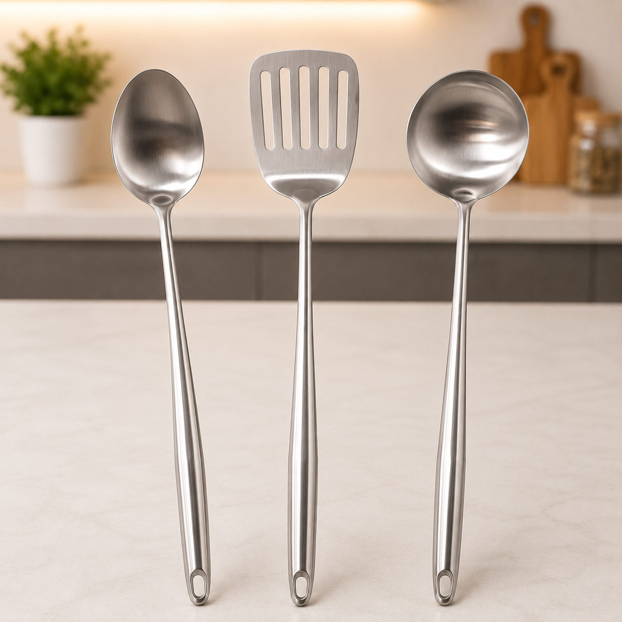 Premium Stainless Steel Spider Strainer Spoon for Frying