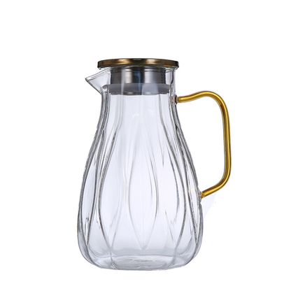 Premium borosilicate glass juice serving jug
