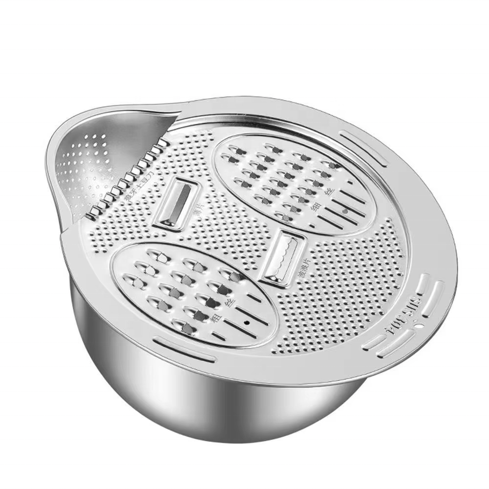 
Premium stainless steel colander for food preparation