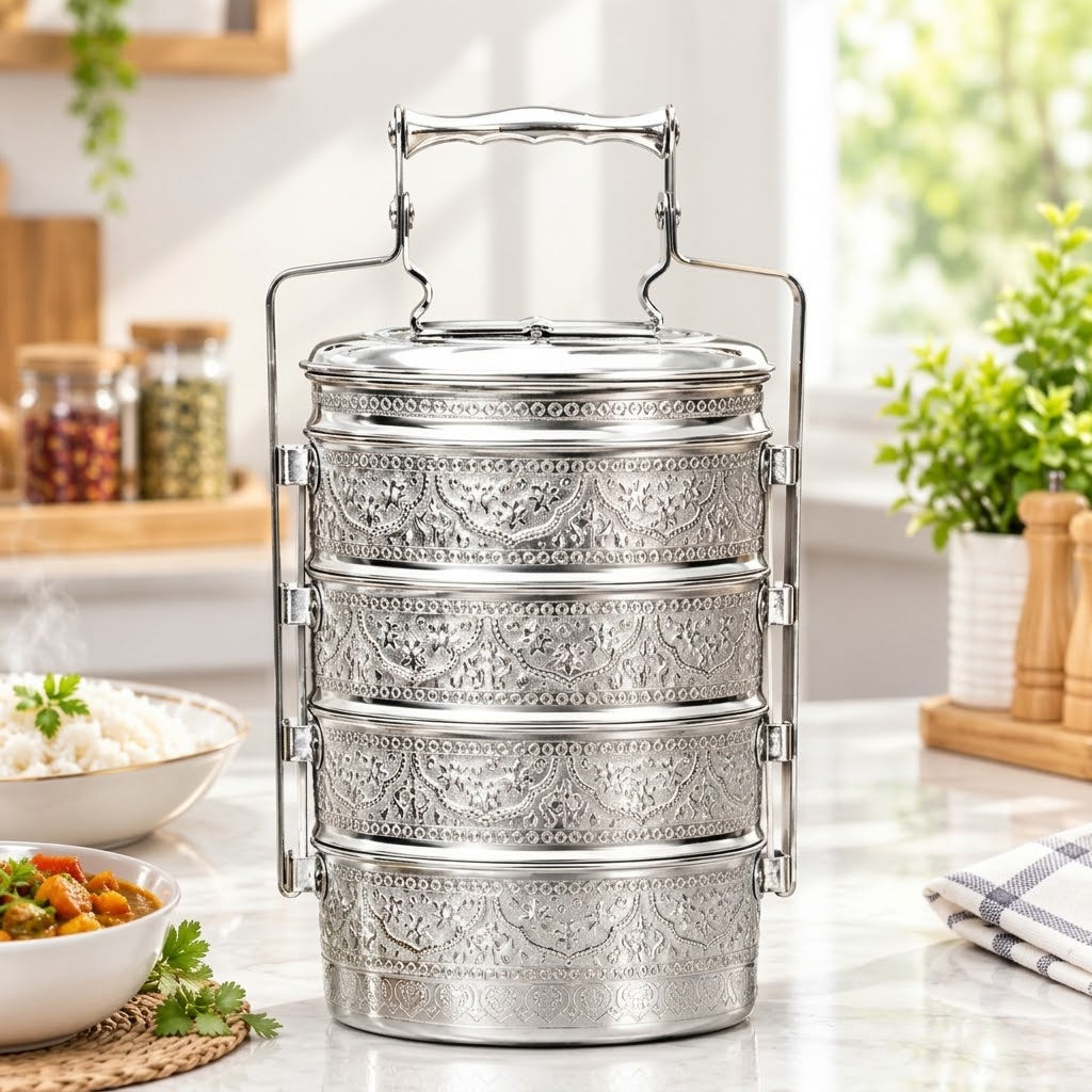 Premium stainless steel tiffin carrier