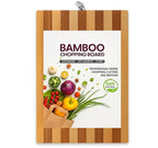 Professional large bamboo cutting board for kitchen