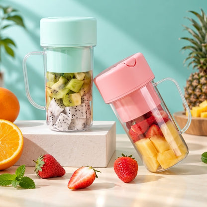 Rechargeable USB portable mini juicer blender cup