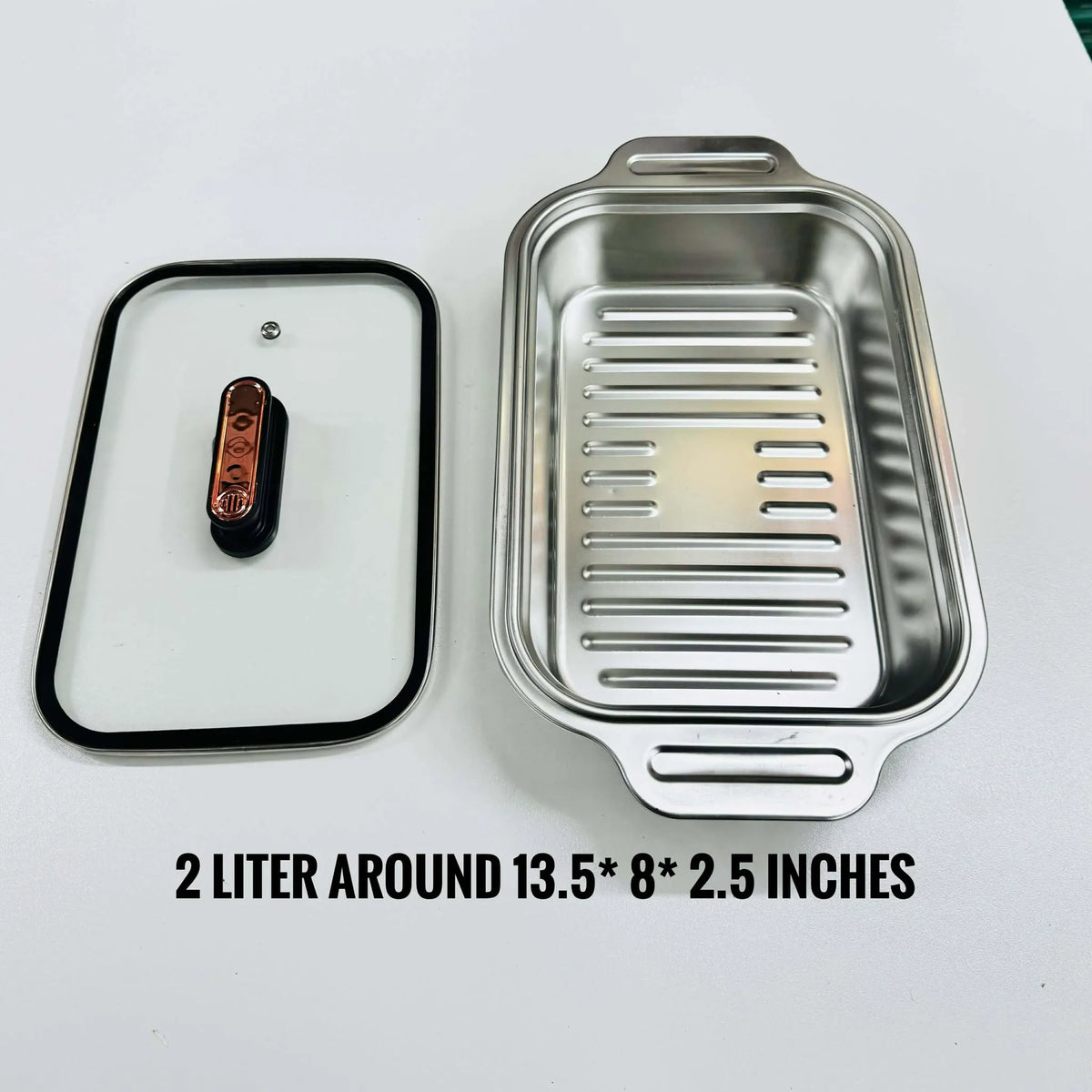 
Rectangular 304 Stainless Steel Oven Baking Pan