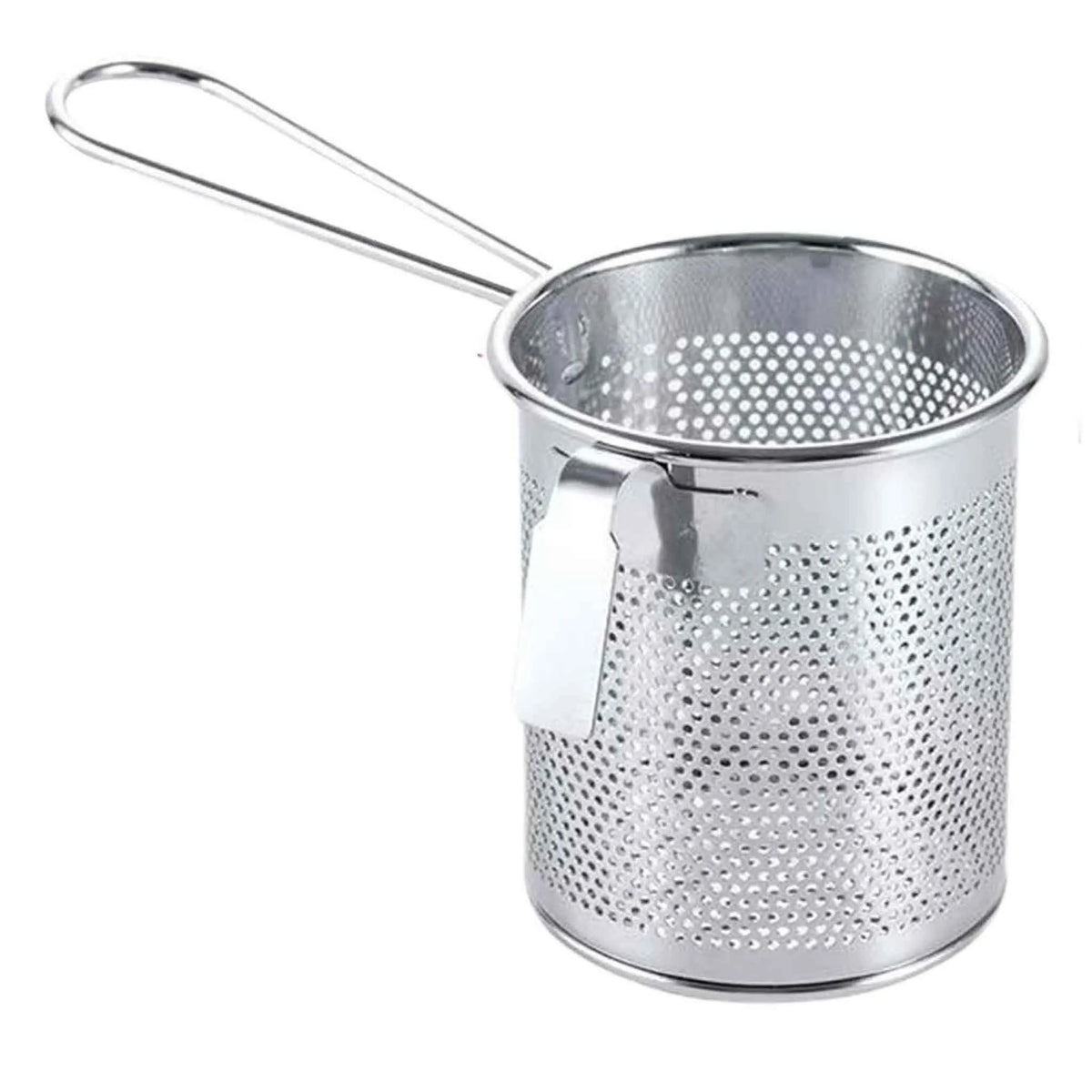 Deep wire mesh frying basket for chicken and snacks