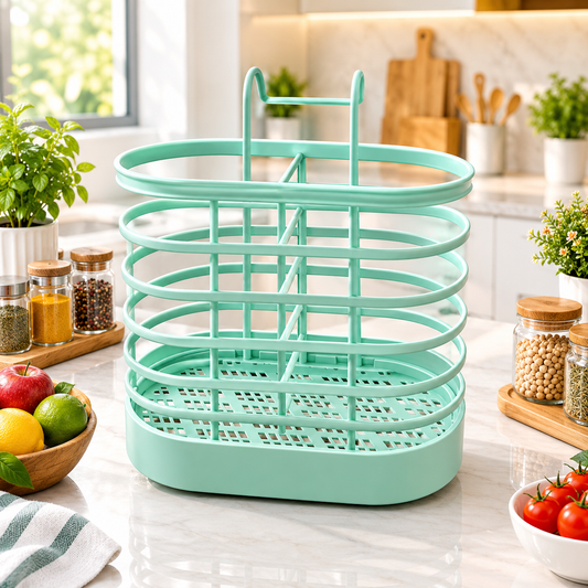 Round Chopstick Holder Storage Tube | Kitchen & Dining Table Utensil Organizer | The Kitchen World