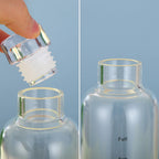 500ml plastic Water Bottle with Time Marker