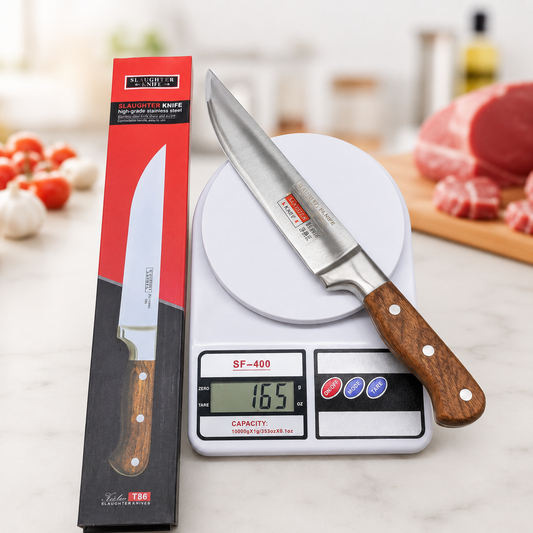 
Heavy Duty Stainless Steel Meat Cutting Knife