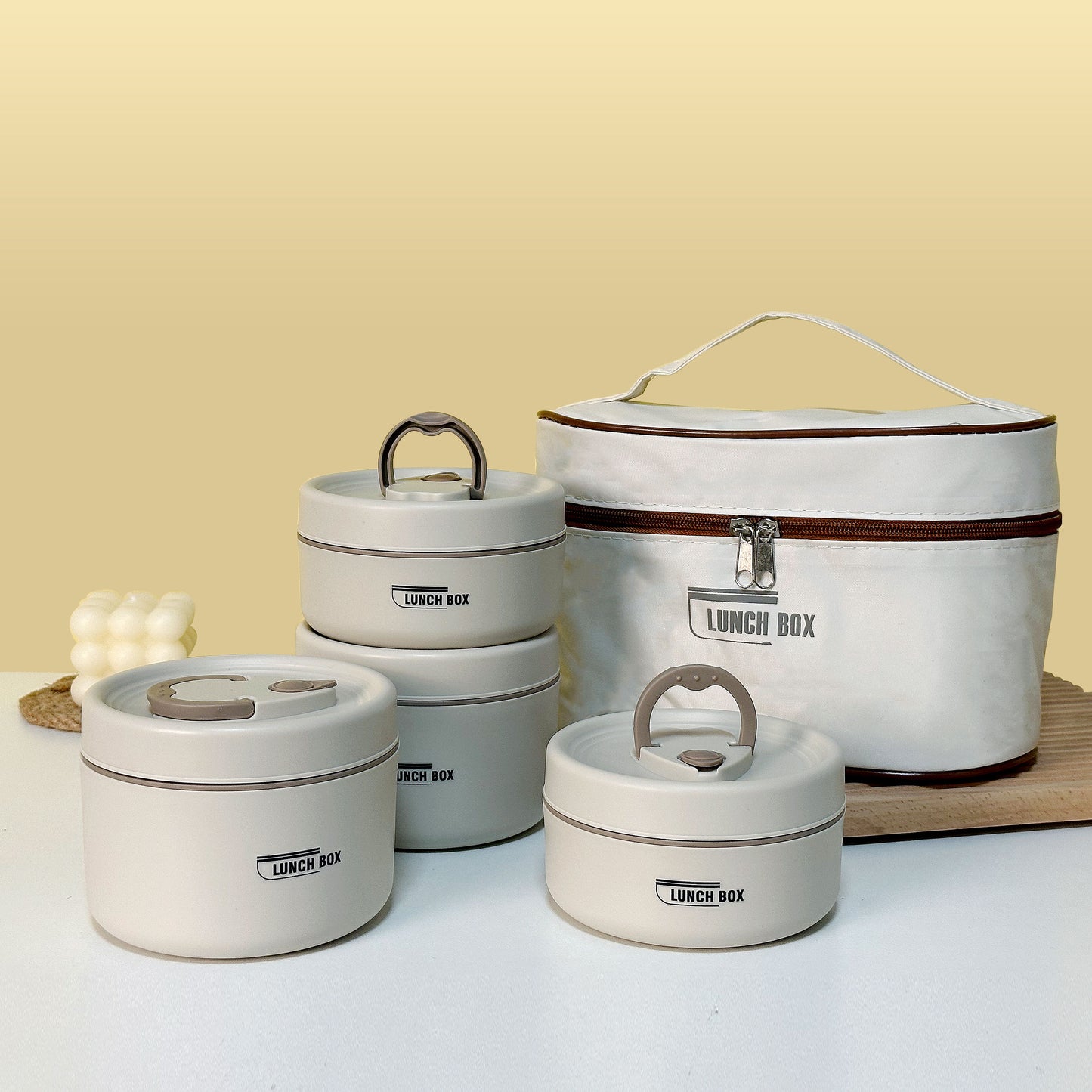 
Stainless Steel Insulated Food Container for Office and School