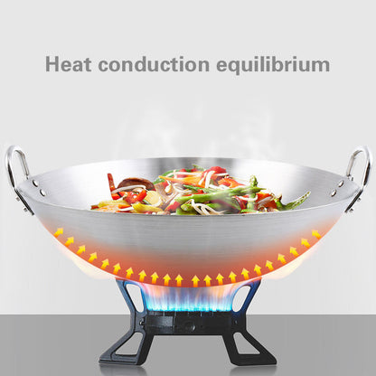 Premium Stainless Steel Stir Fry Wok for Home Kitchen