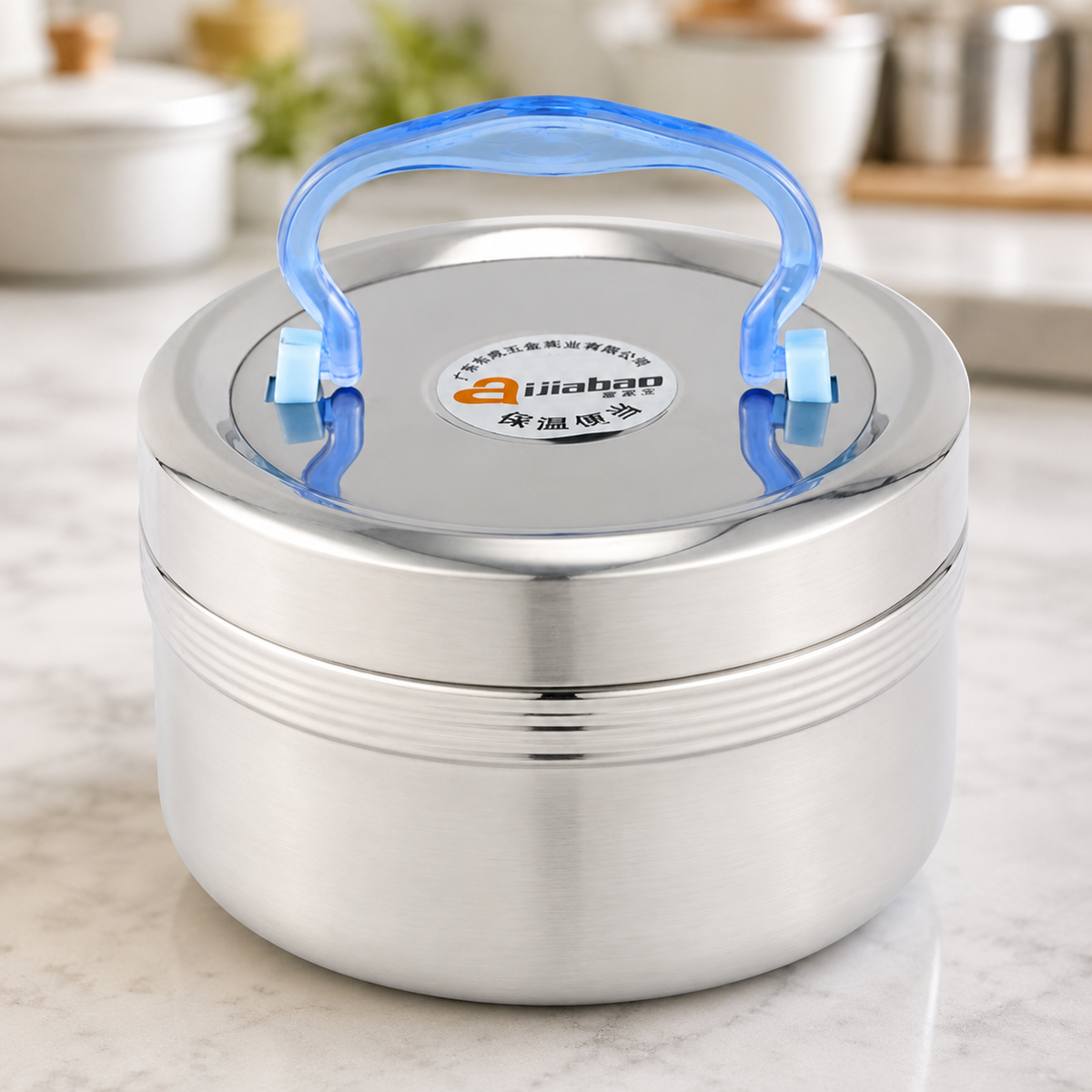 Leakproof stainless steel tiffin box for office and school