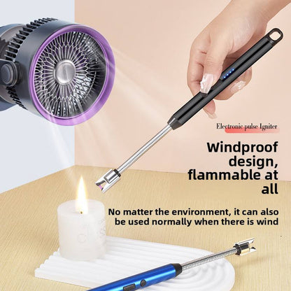 USB rechargeable windproof kitchen lighter