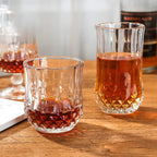 High Quality Diamond Bottom Glass Whiskey Cup – 200ml / 240ml