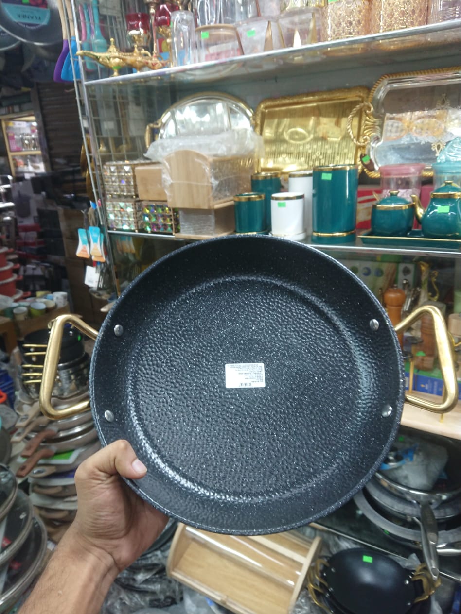 Black Fry Pan – Durable Non-Stick Cooking Pan