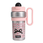 "Happy" & "Free" 900ml Vacuum Thermos - Double-Wall Insulated Stainless Steel Bottle