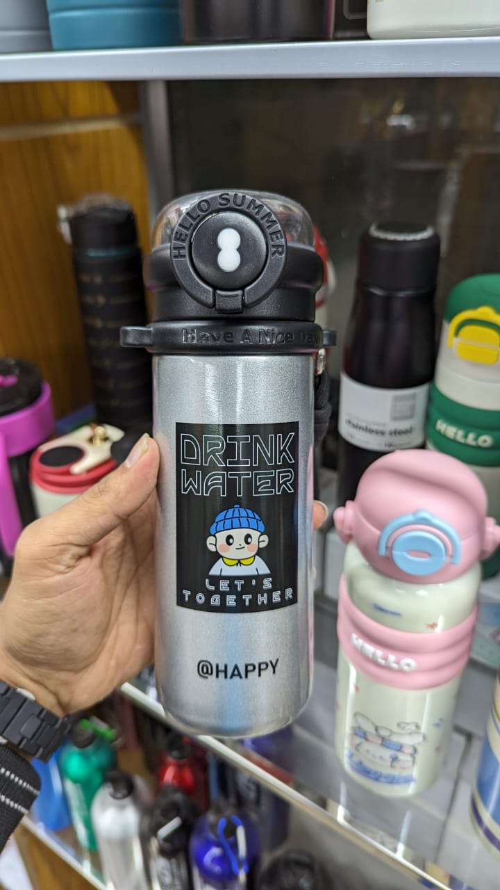 500 ML Capacity 304 Stainless Steel Vacuum Bottle | Hot & Cold Insulated Thermos Flask for Daily Use