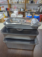 Stainless Steel Food Storage Box with Lid | Sealed Kitchen & Fridge Food Storage Container