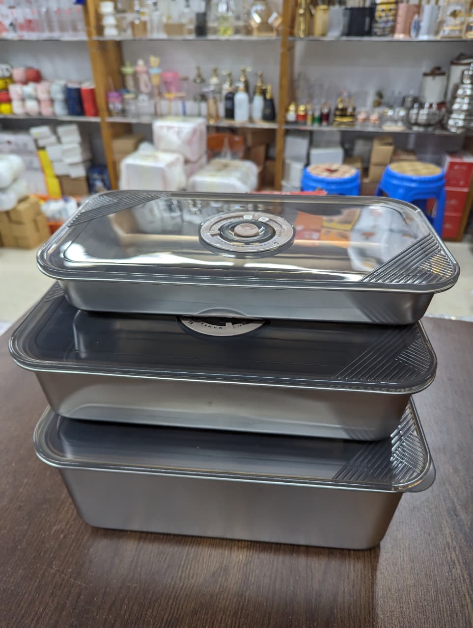 Stainless Steel Food Storage Box with Lid | Sealed Kitchen & Fridge Food Storage Container